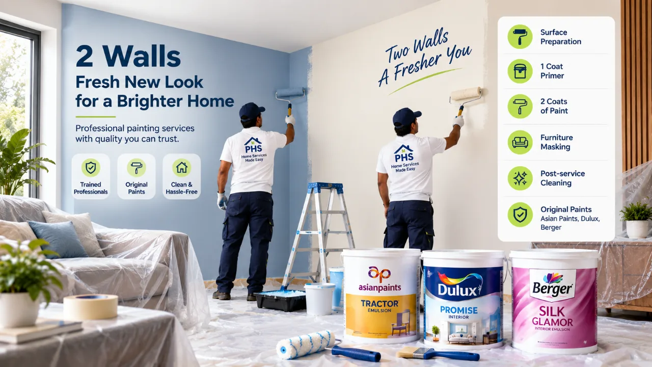 2 walls painting