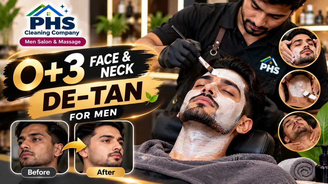 O+3 Face & neck detan
