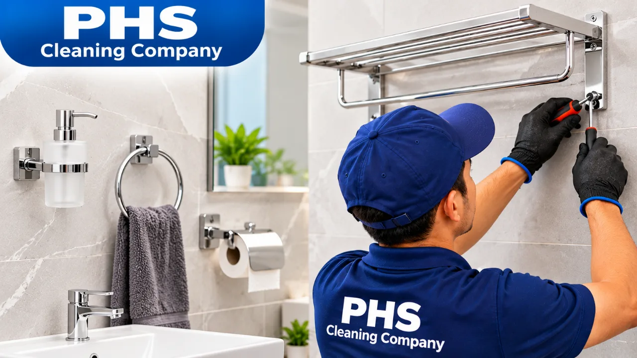Bath accessory installation