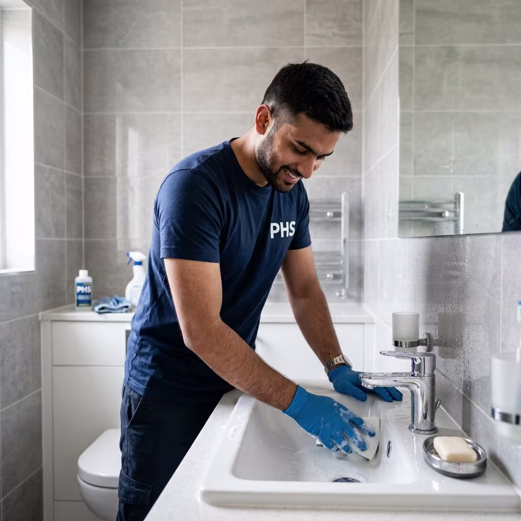 Basic Bathroom Cleaning