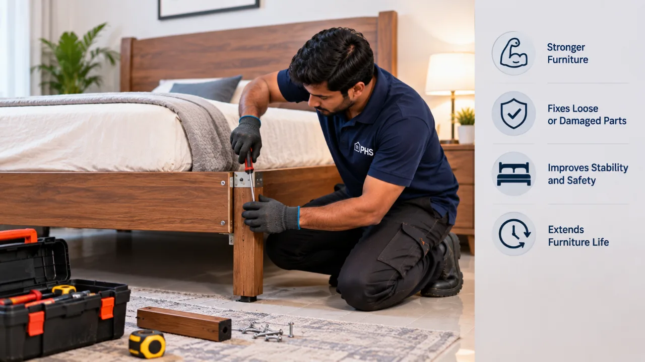Bed Legs/Headboard Repair
