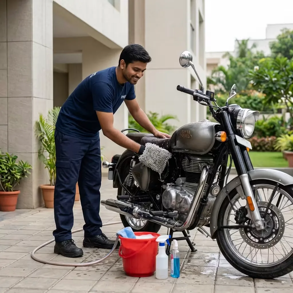 Bike / Scooty Washing