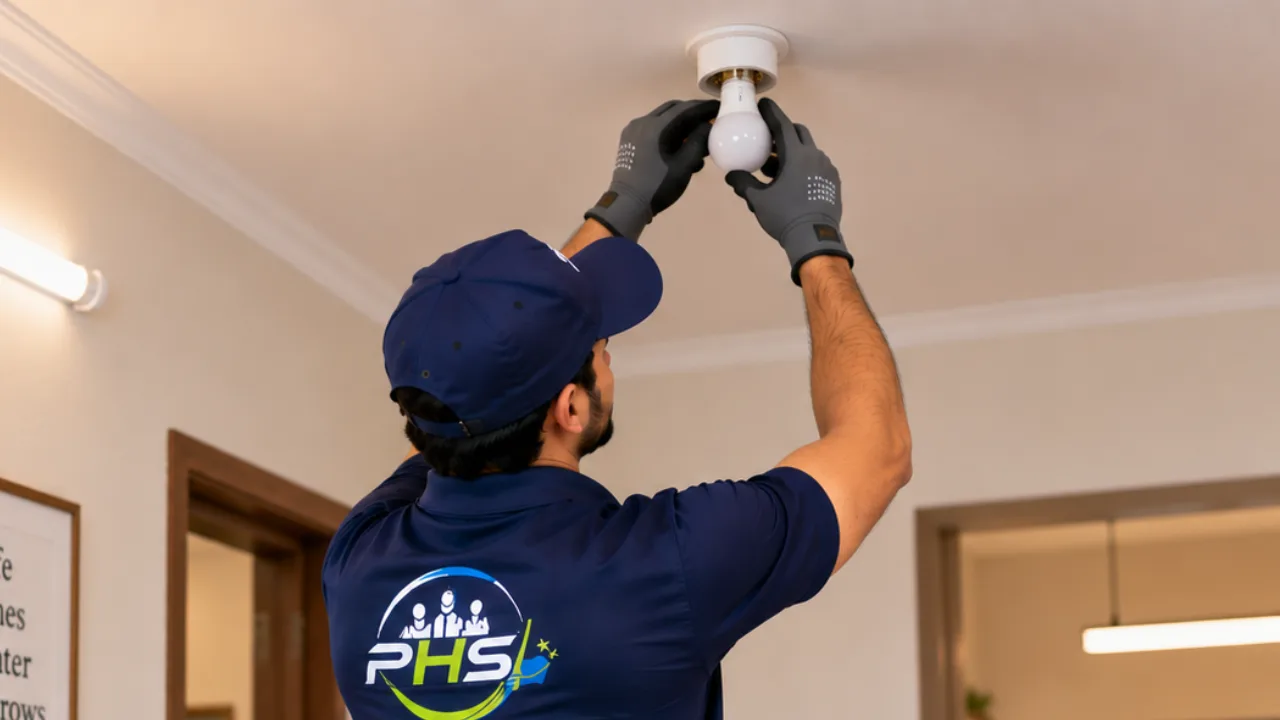 Bulb/Tube Light Holder Installation