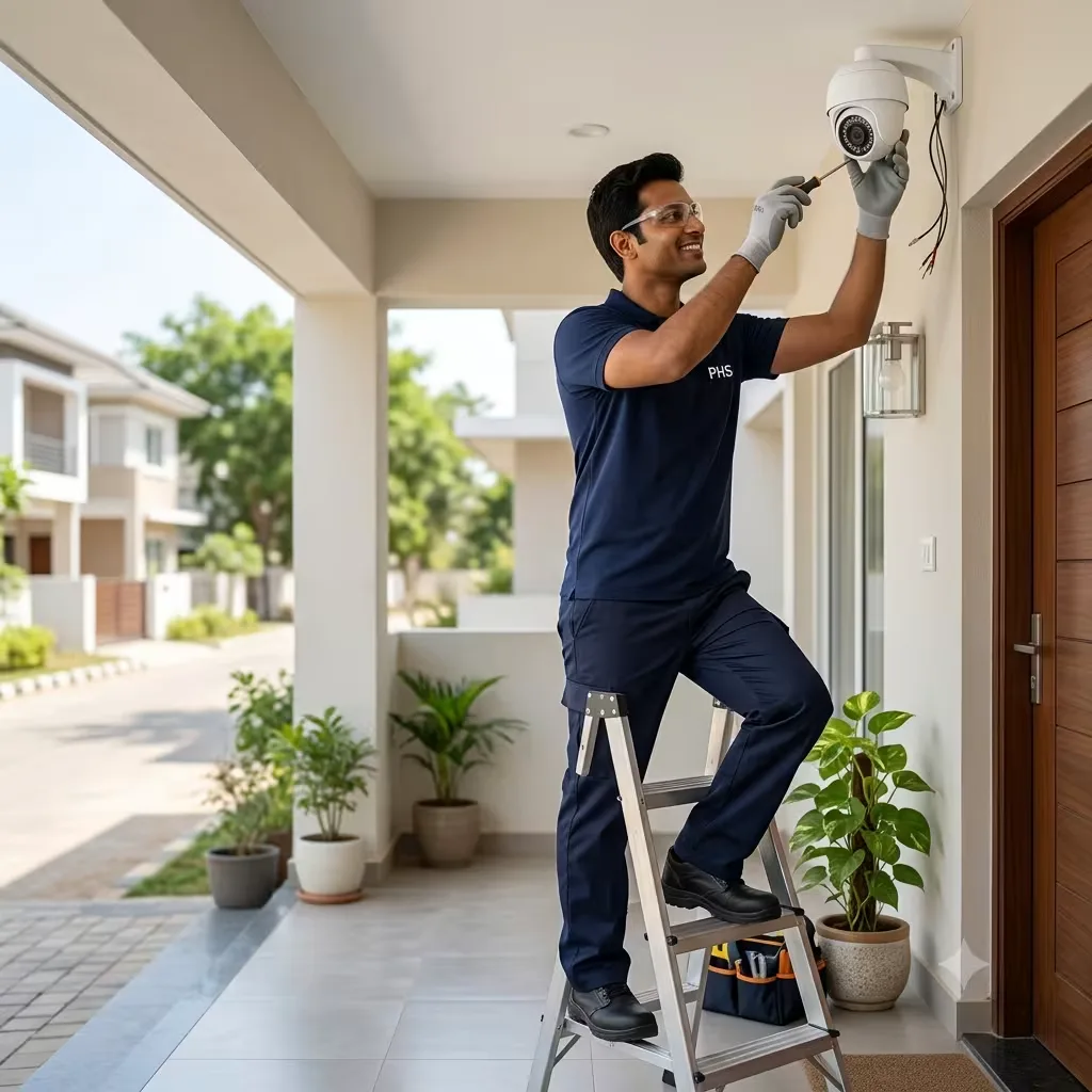 4 Camera CCTV Installation Package (2 Outdoor + 2 Indoor)
