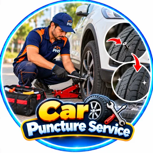 Car puncture service