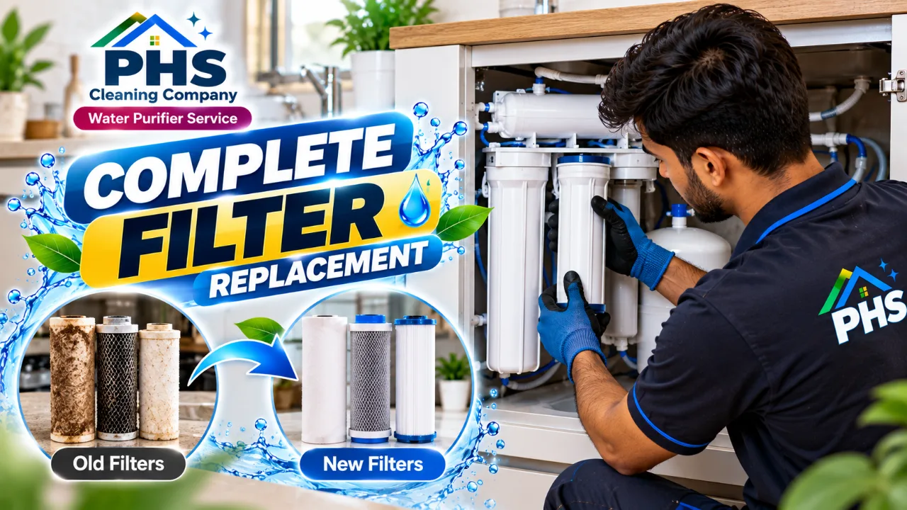 Complete filter replacement