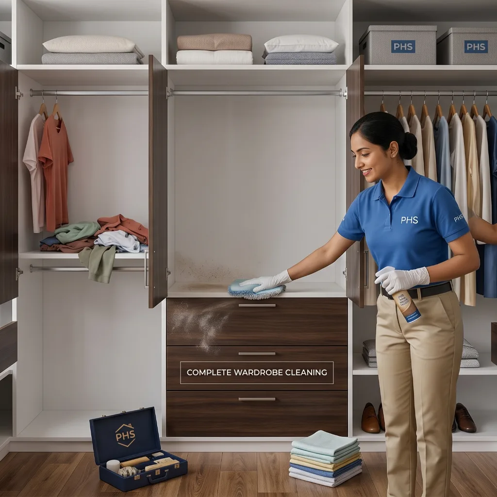 Complete Wardrobe Cleaning