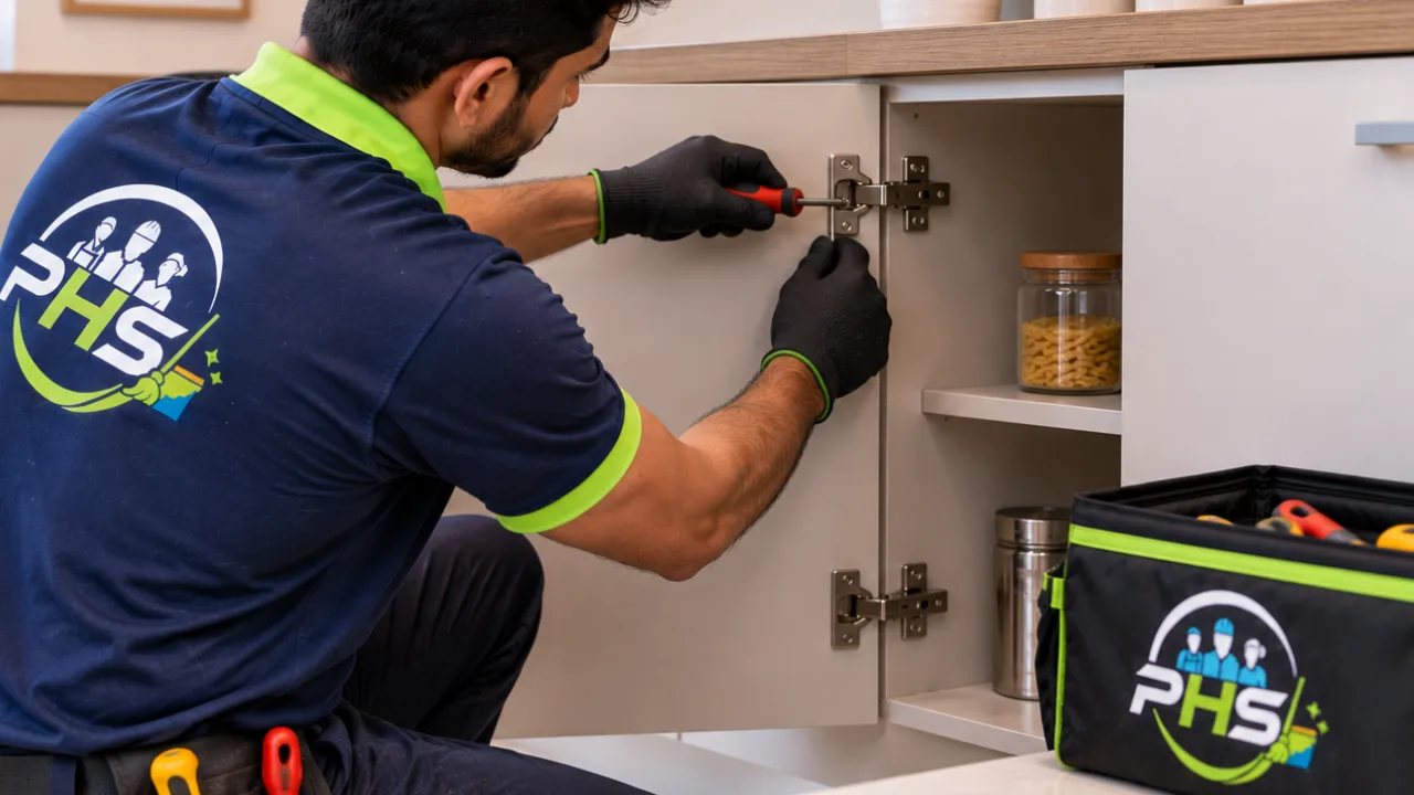 Cupboard Hinge Installation (Up to 2 Hinges)