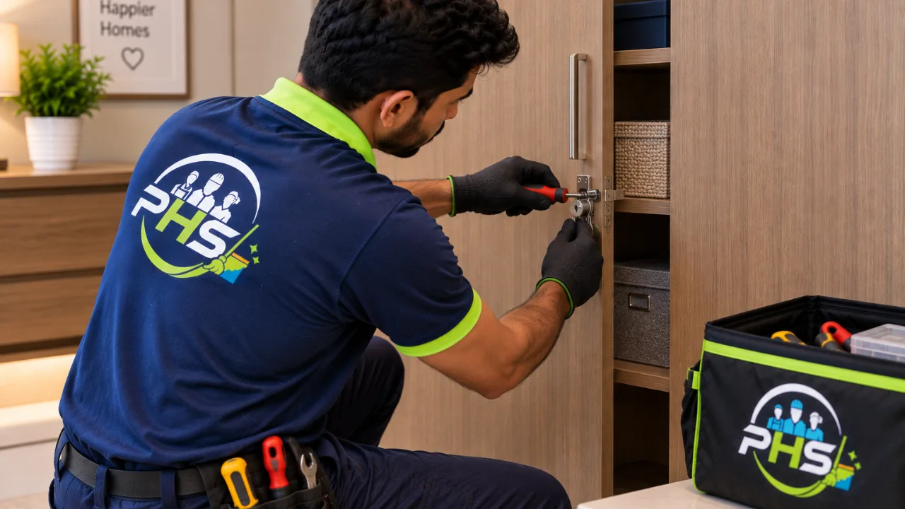 Cupboard Lock Repair