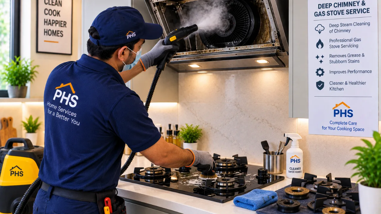 Deep Chimney & Gas Stove cleaning