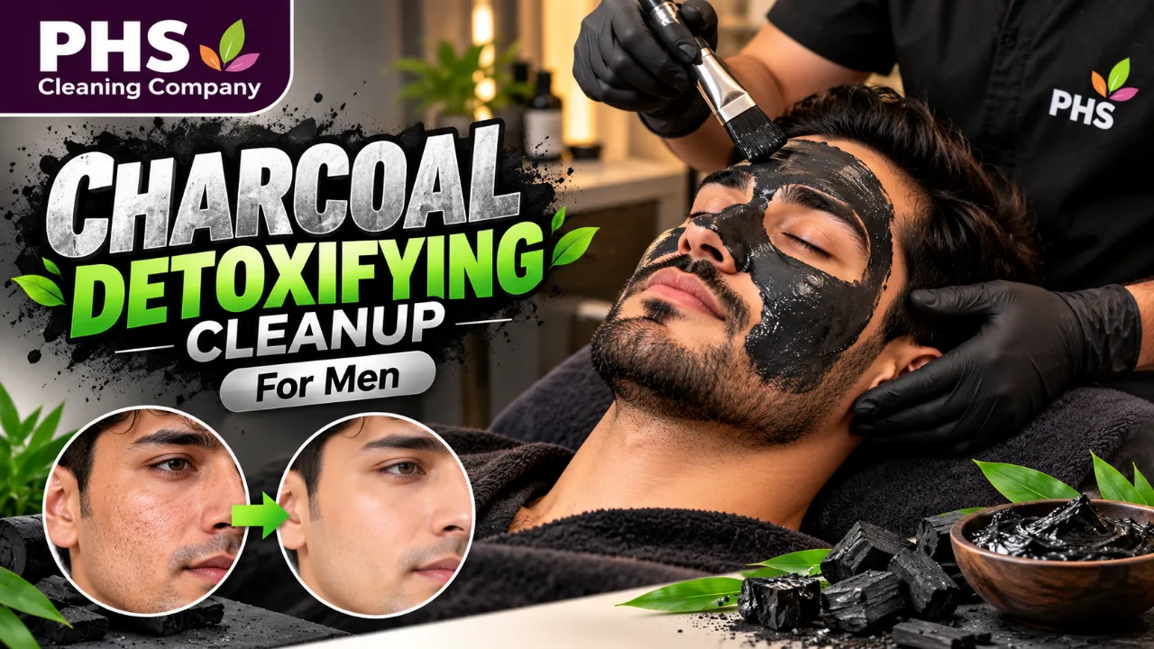 Charcoal de-toxifying cleanup