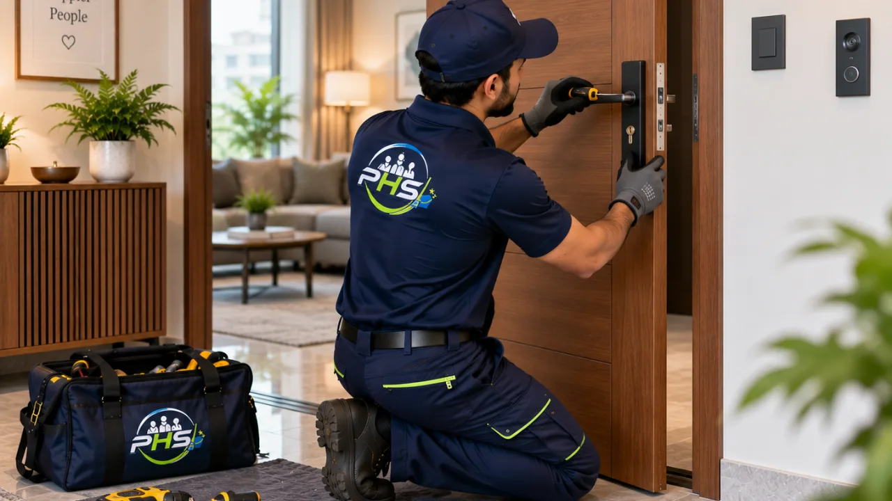 Door Lock Installation