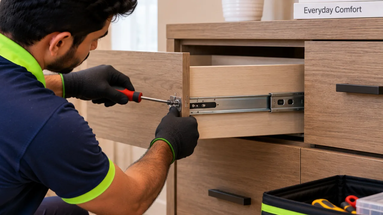 Drawer Channel Repair (One Set)