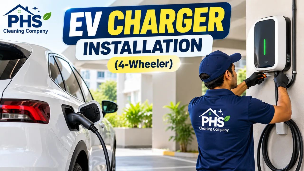 EV Charger Installation ( 4-Wheeler )