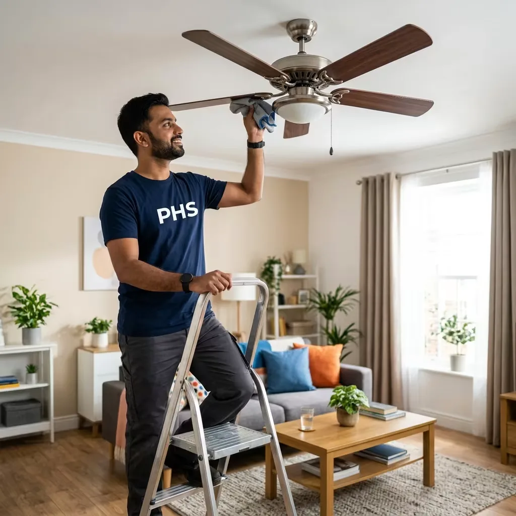Ceiling Fan Cleaning