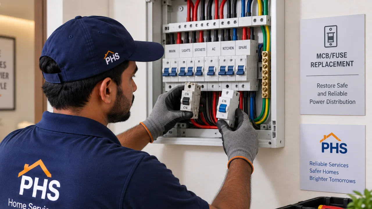MCB/Fuse Replacement
