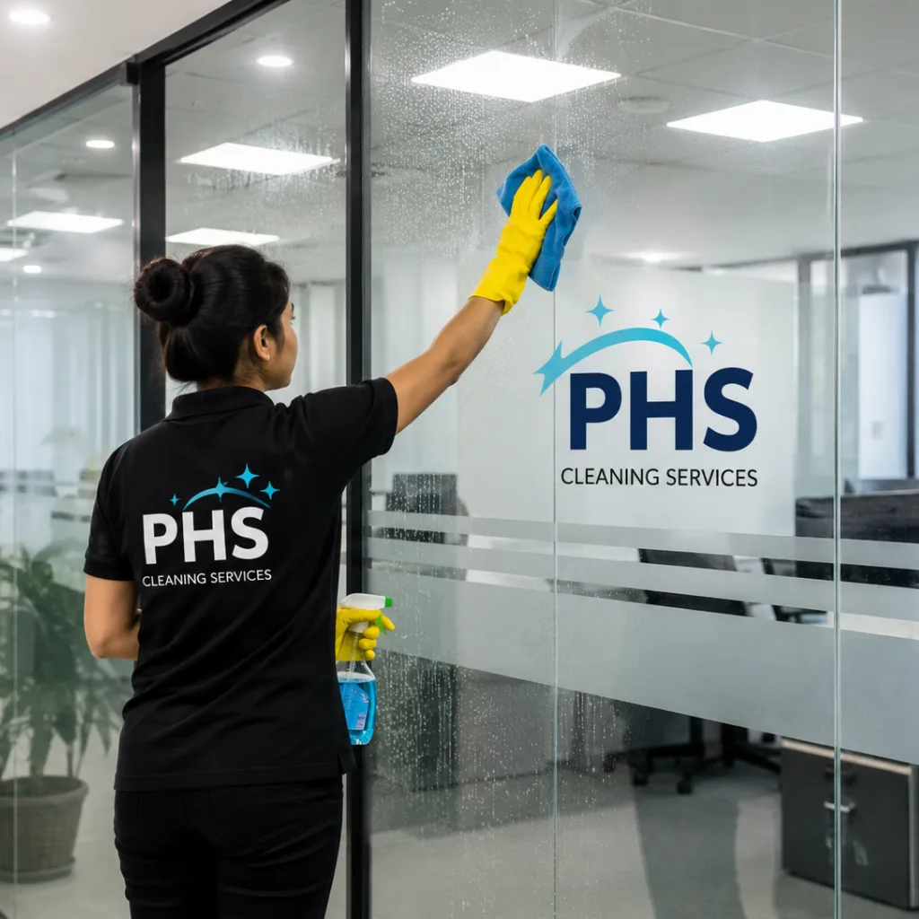 Glass Partition Cleaning