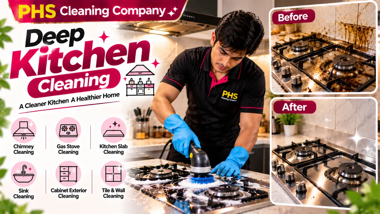 Deep Kitchen Cleaning