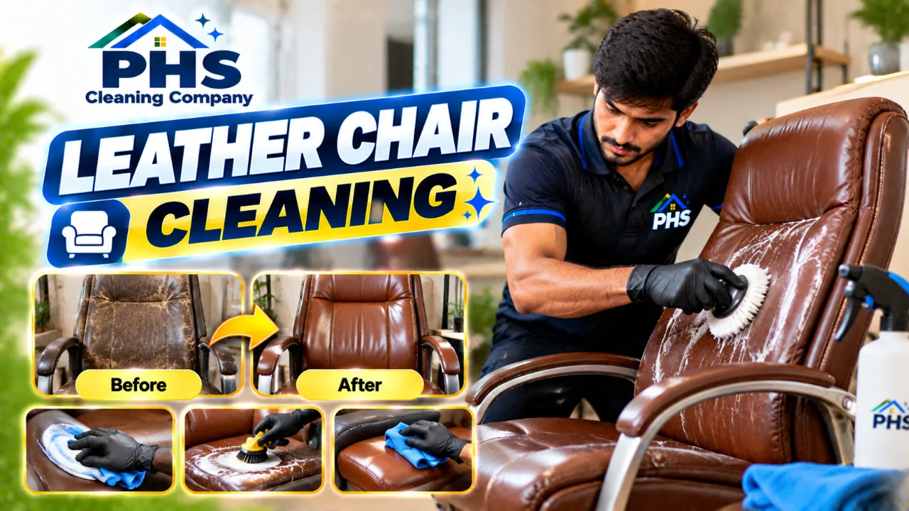 Leather Chair Cleaning