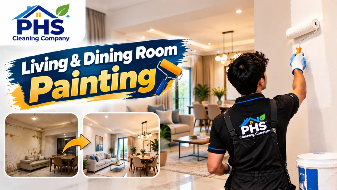 Living & dining room painting 