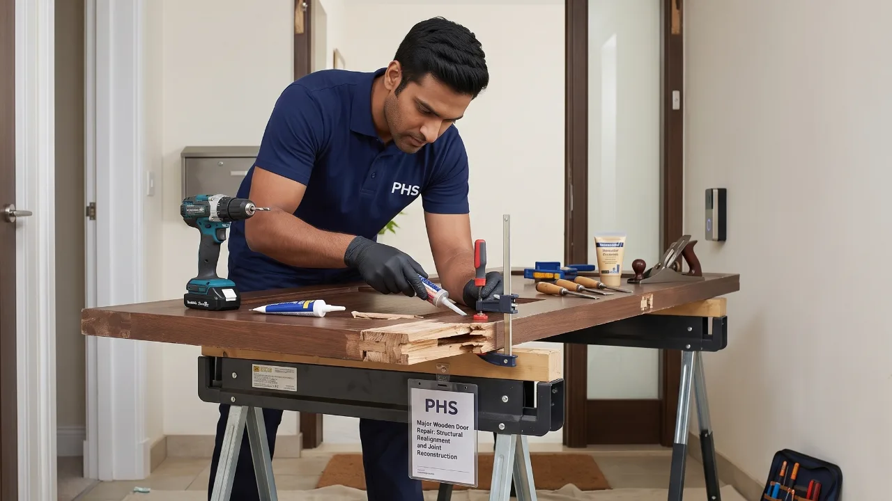 Major Wooden Door Repair