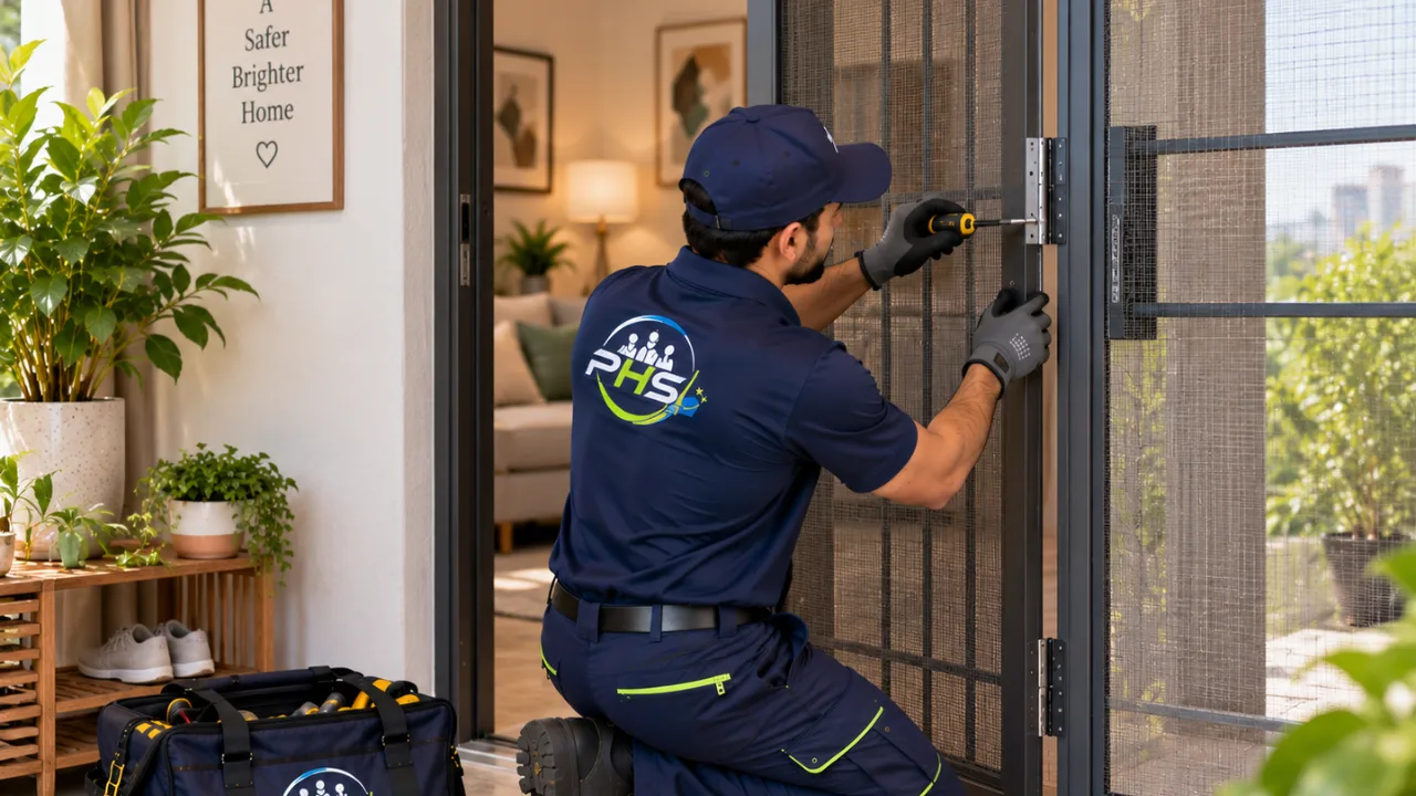 Mesh Grill Door Repair
