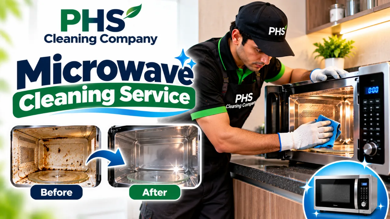 Microwave cleaning