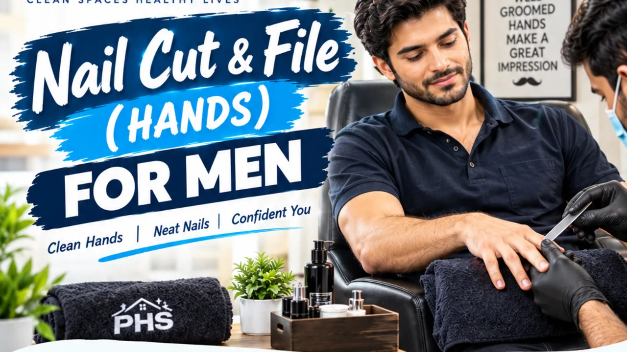 Nail cut & file (hands)