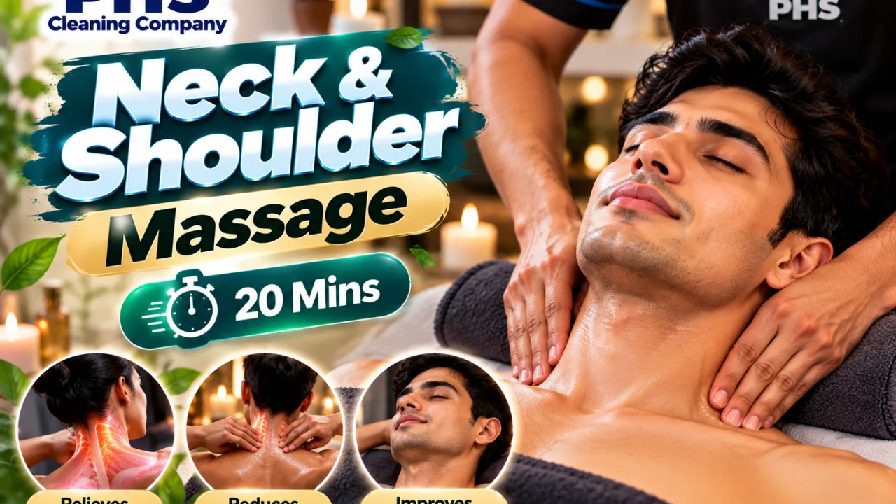 Neck & shoulder massage (20 mins )