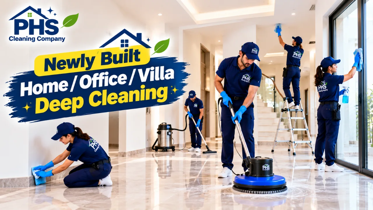 Newly Built Home / Office / Villa Deep Cleaning