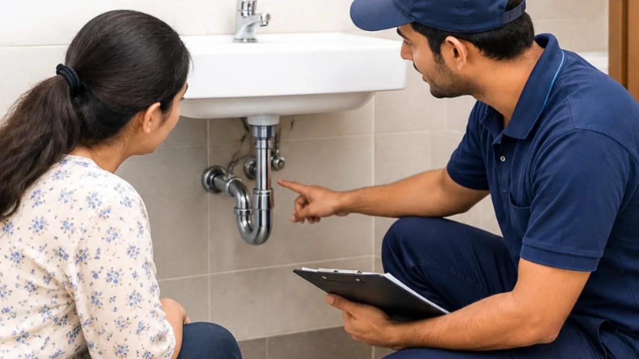  Plumber consultation