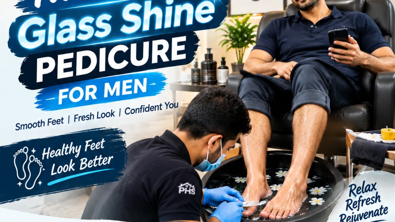 Twacha Glass Shine Pedicure