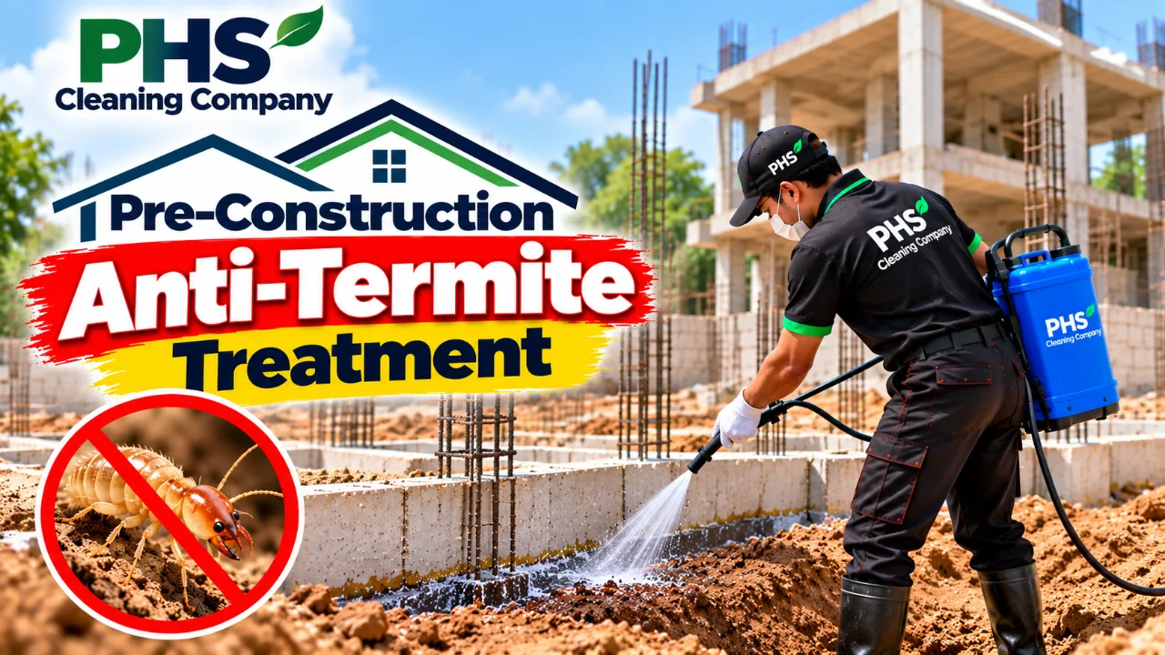 Pre-Construction Anti-Termite Treatment ( 10 YEAR WARRANTY )