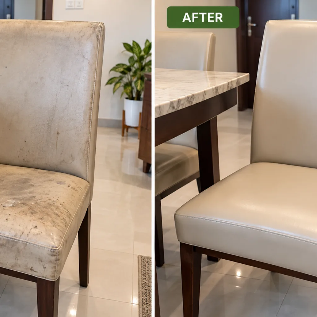 Rexine Chair Cleaning
