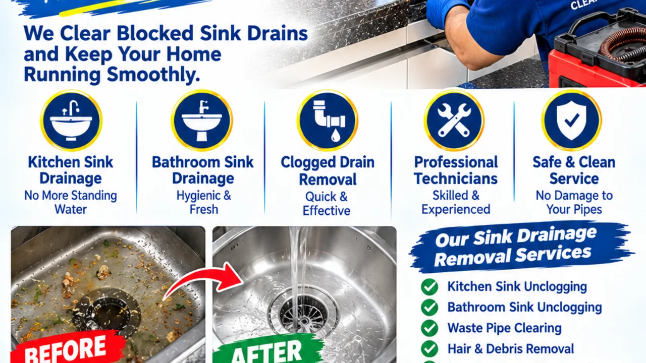 Sink drainnage removal