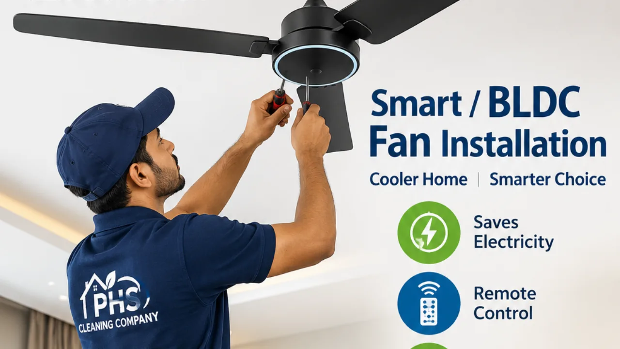 Smart / BLDC Fan installation