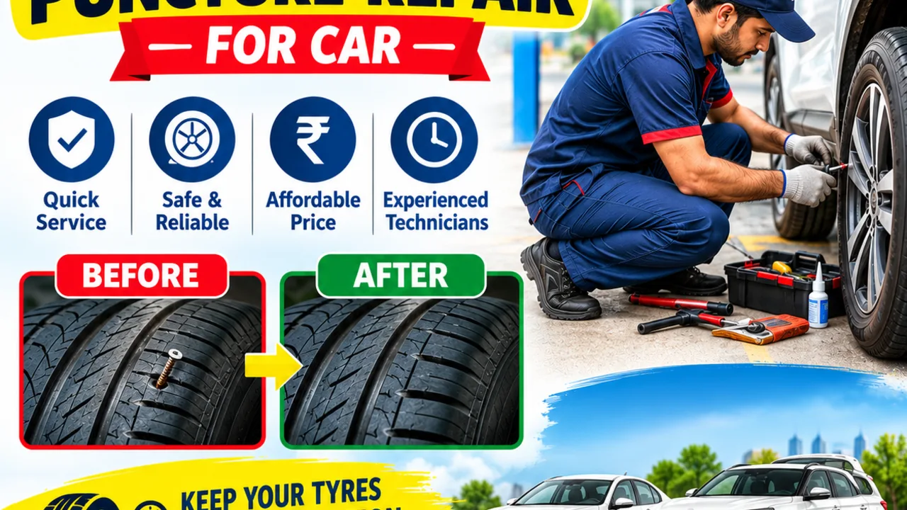 Tubeless Tyre Puncture Repair
