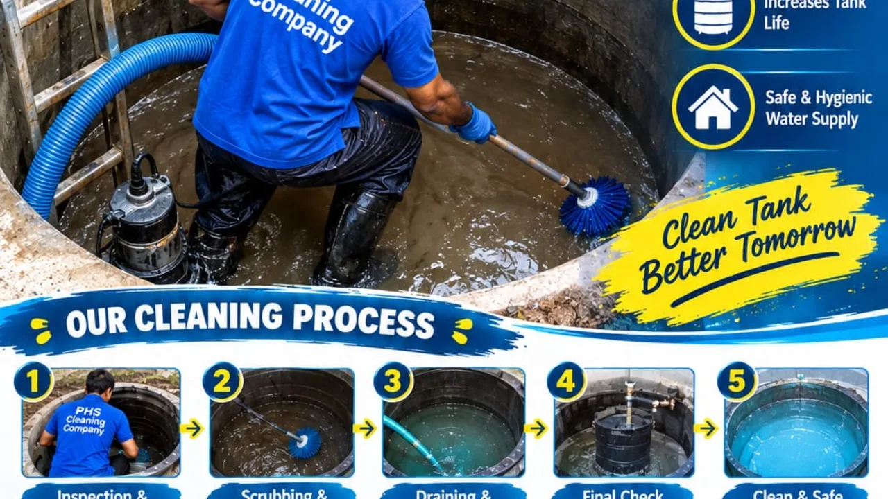 Underground tank cleaning 