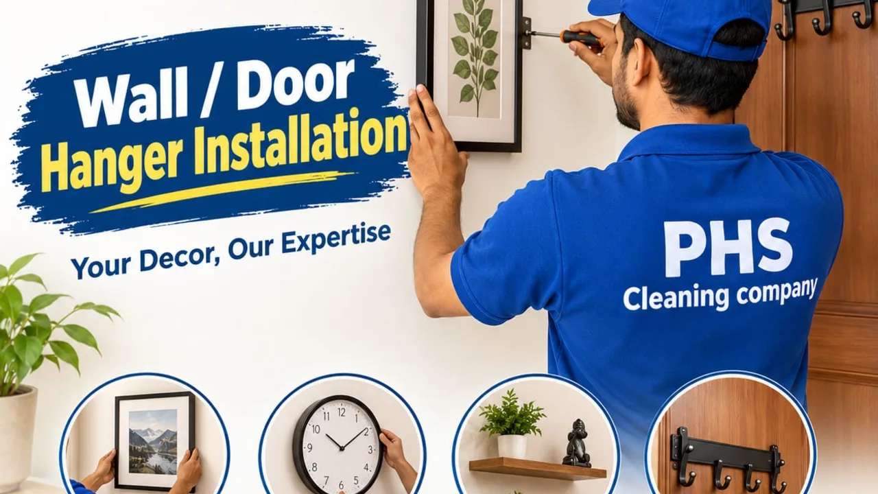 Wall/door hanger installation