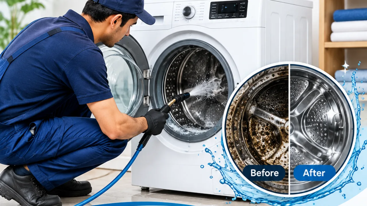 Washing machine jet  service