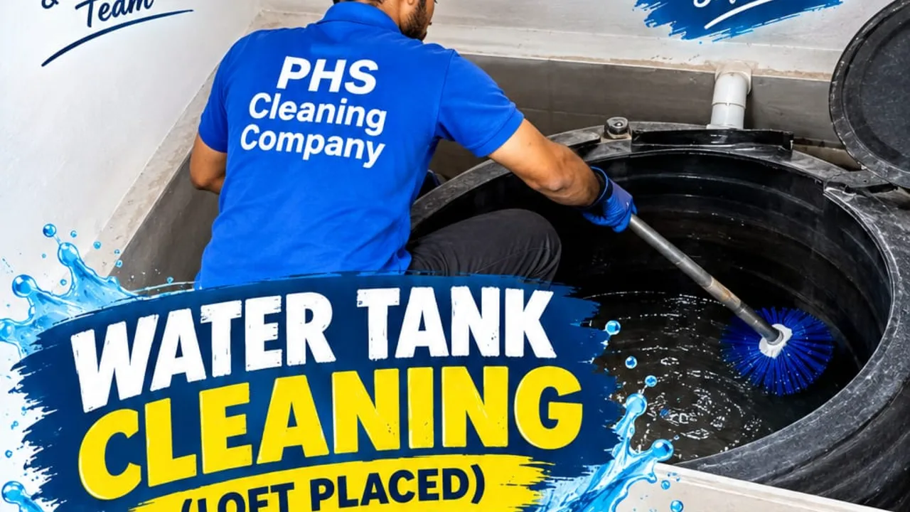 Water tank cleaning (Loft placed)