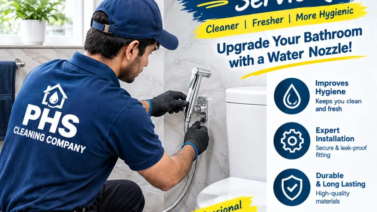 Water nozzle installation