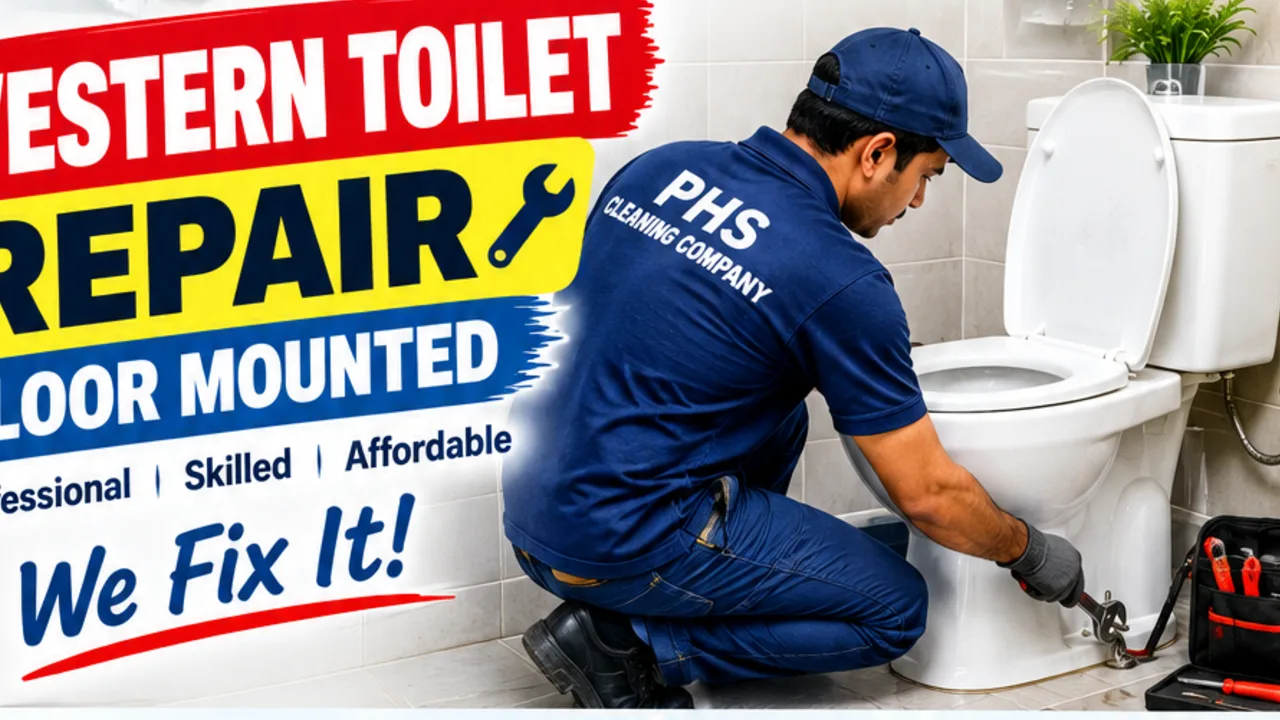 Western toilet repair (floor mounted)
