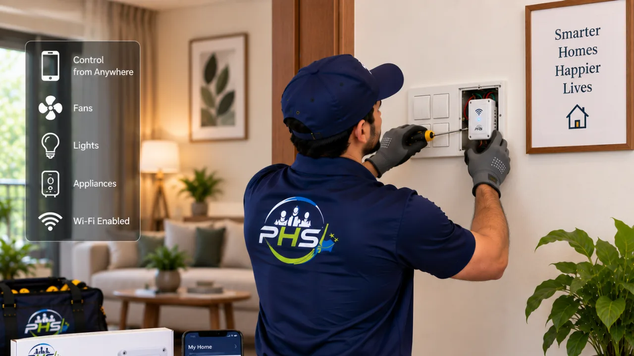 Wi-Fi Smart Switch Installation